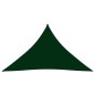 vidaXL Toldo de vela triangular tela Oxford verde oscuro 3,5x3,5x4,9m vidaXL Toldo de vela triangular tela Oxford verde oscuro 3,5x3,5x4,9m