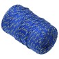 vidaXL Cuerda de barco polipropileno azul 2 mm 100 m vidaXL Cuerda de barco polipropileno azul 2 mm 100 m