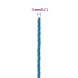 vidaXL Cuerda de trabajo polipropileno azul 3 mm 25 m vidaXL Cuerda de trabajo polipropileno azul 3 mm 25 m