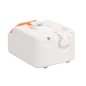 vidaXL Inodoro de camping integrado HDPE y esmalte blanco 24+17 L vidaXL Inodoro de camping integrado HDPE y esmalte blanco 24+17 L