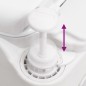 vidaXL Inodoro de camping integrado HDPE y esmalte blanco 24+17 L vidaXL Inodoro de camping integrado HDPE y esmalte blanco 24+17 L
