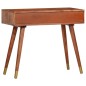 vidaXL Mesa consola de madera maciza de acacia 90x35x76 cm