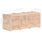 vidaXL Cofre de almacenamiento madera maciza de acacia 90x40x40 cm vidaXL Cofre de almacenamiento madera maciza de acacia 90x40x40 cm