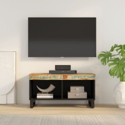 vidaXL Mueble de TV madera maciza reciclada 85x33x43,5 cm
