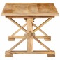 vidaXL Mesa de centro madera maciza de mango 110x52x40 cm vidaXL Mesa de centro madera maciza de mango 110x52x40 cm