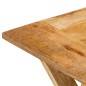 vidaXL Mesa de centro madera maciza de mango 110x52x40 cm vidaXL Mesa de centro madera maciza de mango 110x52x40 cm