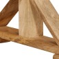 vidaXL Mesa de centro madera maciza de mango 110x52x40 cm vidaXL Mesa de centro madera maciza de mango 110x52x40 cm