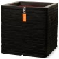 Capi Jardinera Nature Row cuadrado negro 40x40 cm KBLRO903 Capi Jardinera Nature Row cuadrado negro 40x40 cm KBLRO903