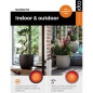 Capi Jardinera Nature Row cuadrado negro 40x40 cm KBLRO903 Capi Jardinera Nature Row cuadrado negro 40x40 cm KBLRO903
