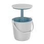 Keter Mesa nevera Go Bar blanco y azul océano Keter Mesa nevera Go Bar blanco y azul océano