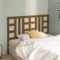 vidaXL Cabecero de cama madera maciza de pino marrón miel 166x4x100 cm vidaXL Cabecero de cama madera maciza de pino marrón miel 166x4x100 cm