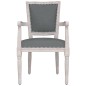 vidaXL Silla de comedor tela gris oscuro vidaXL Silla de comedor tela gris oscuro