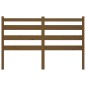 vidaXL Cabecero de cama madera maciza de pino marrón miel 186x4x100 cm vidaXL Cabecero de cama madera maciza de pino marrón miel 186x4x100 cm