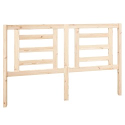 vidaXL Cabecero de cama madera maciza de pino 156x4x100 cm