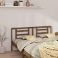 vidaXL Cabecero de cama madera maciza de pino marrón miel 166x4x100 cm vidaXL Cabecero de cama madera maciza de pino marrón miel 166x4x100 cm