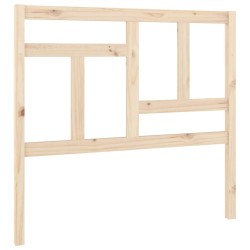 vidaXL Cabecero de cama madera maciza de pino 105,5x4x100 cm