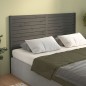 vidaXL Cabecero de cama madera maciza de pino gris 206x4x100 cm vidaXL Cabecero de cama madera maciza de pino gris 206x4x100 cm