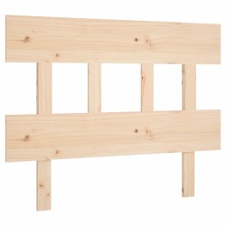 vidaXL Cabecero de cama madera maciza de pino 103,5x3x81 cm