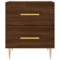 vidaXL Mesita de noche madera de ingeniería roble marrón 40x35x47,5 cm vidaXL Mesita de noche madera de ingeniería roble marrón 40x35x47,5 cm