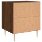 vidaXL Mesita de noche madera de ingeniería roble marrón 40x35x47,5 cm vidaXL Mesita de noche madera de ingeniería roble marrón 40x35x47,5 cm