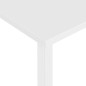 vidaXL Escritorio para ordenador de MDF y metal blanco 105x55x72 cm vidaXL Escritorio para ordenador de MDF y metal blanco 105x55x72 cm