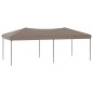 vidaXL Carpa para fiestas plegable gris taupe 3x6 m vidaXL Carpa para fiestas plegable gris taupe 3x6 m