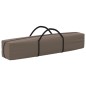 vidaXL Carpa para fiestas plegable gris taupe 3x6 m vidaXL Carpa para fiestas plegable gris taupe 3x6 m