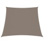 vidaXL Toldo de vela trapezoidal de tela oxford gris taupe 2/4x3 m vidaXL Toldo de vela trapezoidal de tela oxford gris taupe 2/4x3 m