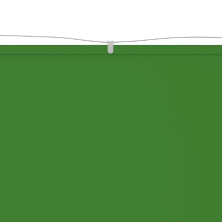 vidaXL Toldo vertical verde claro 60x600 cm tela oxford