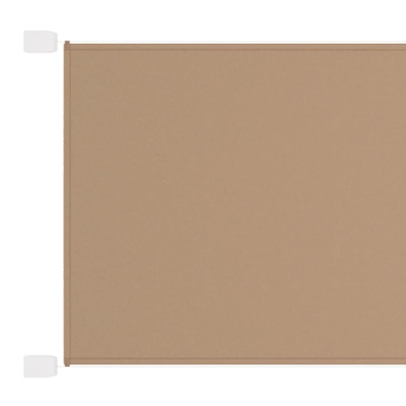 vidaXL Toldo vertical tela oxford gris taupé 250x360 cm vidaXL Toldo vertical tela oxford gris taupé 250x360 cm