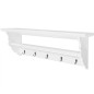 vidaXL Perchero estilo barroco MDF blanco vidaXL Perchero estilo barroco MDF blanco