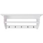 vidaXL Perchero estilo barroco MDF blanco vidaXL Perchero estilo barroco MDF blanco