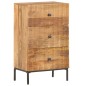 vidaXL Aparador de madera maciza de mango 45x30x75 cm vidaXL Aparador de madera maciza de mango 45x30x75 cm