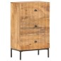 vidaXL Aparador de madera maciza de mango 45x30x75 cm vidaXL Aparador de madera maciza de mango 45x30x75 cm
