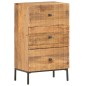 vidaXL Aparador de madera maciza de mango 45x30x75 cm vidaXL Aparador de madera maciza de mango 45x30x75 cm