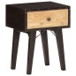 vidaXL Mesita de noche de madera maciza reciclada 40x30x50 cm vidaXL Mesita de noche de madera maciza reciclada 40x30x50 cm