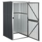 vidaXL Cobertizo de herramientas jardín acero galvanizado 88x89x161 cm vidaXL Cobertizo de herramientas jardín acero galvanizado 88x89x161 cm