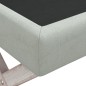 vidaXL Taburete con almacenaje terciopelo gris claro 110x45x49 cm vidaXL Taburete con almacenaje terciopelo gris claro 110x45x49 cm