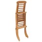 vidaXL Silla de jardín plegable madera maciza de teca 50x90x69 cm vidaXL Silla de jardín plegable madera maciza de teca 50x90x69 cm