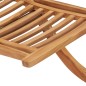 vidaXL Silla de jardín plegable madera maciza de teca 50x90x69 cm vidaXL Silla de jardín plegable madera maciza de teca 50x90x69 cm