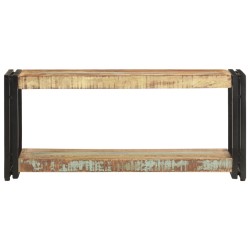 vidaXL Mueble para TV de madera maciza reciclada 90x30x40 cm