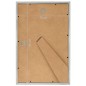 vidaXL Marcos de foto collage de pared/mesa 3 uds plateado MDF 70x90cm