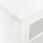 vidaXL Armario con puerta corredera acero blanco 90x40x90 cm vidaXL Armario con puerta corredera acero blanco 90x40x90 cm
