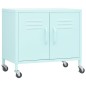 vidaXL Armario de almacenamiento acero verde mint 60x35x56 cm vidaXL Armario de almacenamiento acero verde mint 60x35x56 cm