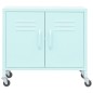 vidaXL Armario de almacenamiento acero verde mint 60x35x56 cm vidaXL Armario de almacenamiento acero verde mint 60x35x56 cm