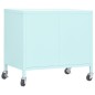vidaXL Armario de almacenamiento acero verde mint 60x35x56 cm vidaXL Armario de almacenamiento acero verde mint 60x35x56 cm