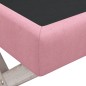 vidaXL Taburete con almacenaje terciopelo rosa 110x45x49 cm vidaXL Taburete con almacenaje terciopelo rosa 110x45x49 cm