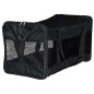 TRIXIE Transportador de perros Ryan 54x30x30 cm poliéster negro 28851