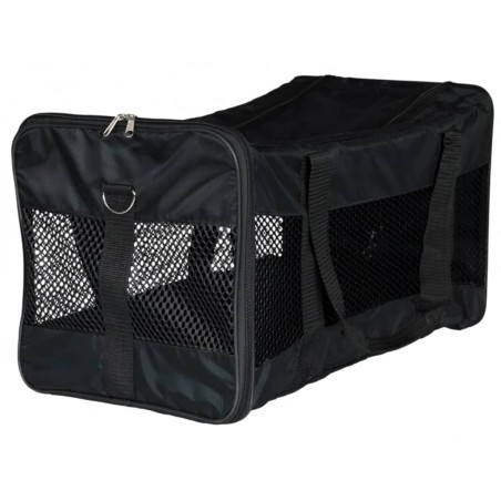 TRIXIE Transportador de perros Ryan 54x30x30 cm poliéster negro 28851