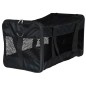 TRIXIE Transportador de perros Ryan 54x30x30 cm poliéster negro 28851